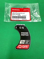 New OEM Honda EU2200i Recoil Side Cover & Decal Plastic Case 63220-Z44-A30ZB
