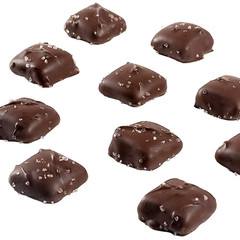 Sanders Dark Chocolate Sea Salt Caramels 36 oz Jars 2 Pack Gourmet Candy