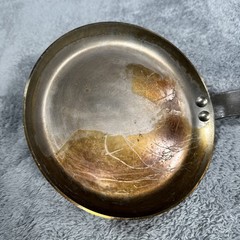 8” Mauviel 1830 Made In France M’STEEL Crepe Pan With Handle Skillet Cooking
