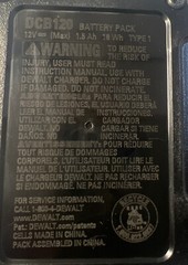 NEW DEWALT DCB120 12V 12 VOLT MAX 1.5AH Li-Ion Battery Pack (2022 DATE CODE)