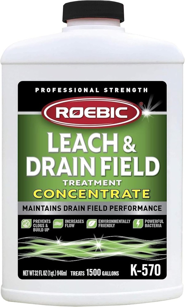 Long Lasting Clogged Leach and Drain Field Concentrated Formula Safe Easy to Use
