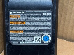 GENUINE GREENWORKS 24V MAX 5.0AH USB RECHARGEABLE BATTERY – [BAG710]