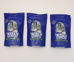 Celtic Sea Salt Fine Ground 1 lb x3 Natural Unrefined Mineral Bulk Pack