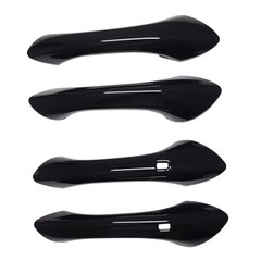 AOKIO Trim Compatible for 2024 2025 Chevy Trax Glossy Black Door Handle Cover