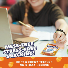 Welch’s Fruit Snacks Mango-Peach – Soft Fruit Snacks, 0.8 oz Each, 22-Count Pack