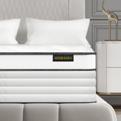 12″ Mattress Full Queen King Size Gel Memory Foam Hybrid Spring Bed in a Box