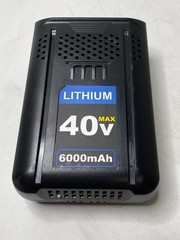 40V 6.0Ah Battery for Kobalt 40 Volt Max Lithium-ion RKO08L 37V 6.0Ah 222Wh