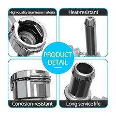 68280784AB Heater Hose Joint Compatible with Jeep Wrangler 2.0 2018-2024 HVAC