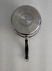 Farberware Double Boiler 2 Qt Stainless Steel Saucepan Pot w/Lid Vintage