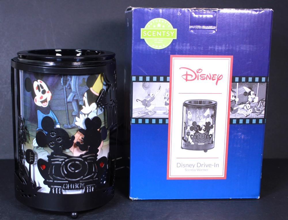 Disney Scentsy Warmer Mickey & Minnie Drive In **See Seller Full Description