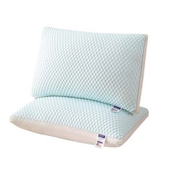 Cooling Bed Pillows Set of 2 Neck Support Side & Back Sleepers Soft Cool Pillow