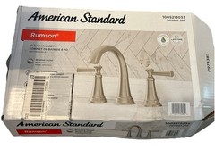 American Standard Rumson 8″ Widespread 2-Handle Bathroom Faucet Brushed Nickel