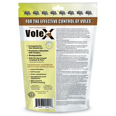 VoleX® – Kills All Species of Voles – Safe for Use Around People and Pets