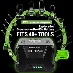60V 5.0Ah Replacement for Greenworks Pro 60v Battery LB6051 LB604 LB602 B6025