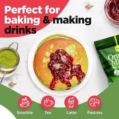 uVernal Organic Matcha Green Tea Powder – 100% Pure Matcha for Latte & Baking