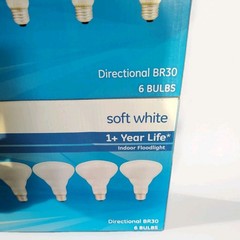 GE Soft White Floodlight Bulb 65W- 46115 (2 Packs Of 6 Bulbs Totaling 12 Bulbs)