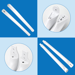 Door Handles Compatible for GE Refrigerator WR12X22148 WR12X20141 WR12X11011