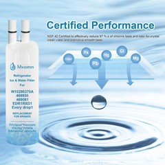 3Packs For W10295²370A EDR1²RXD1 Filter²1 9081 Refrigerator Ice Replacement US