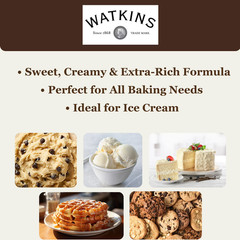 Watkins All Natural Original gourmet baking Vanilla with Pure Extract 8 fl oz…