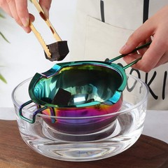 Double Boiler Melting pot with Spoon Set, 400ml Stainless Steel with Handle, …