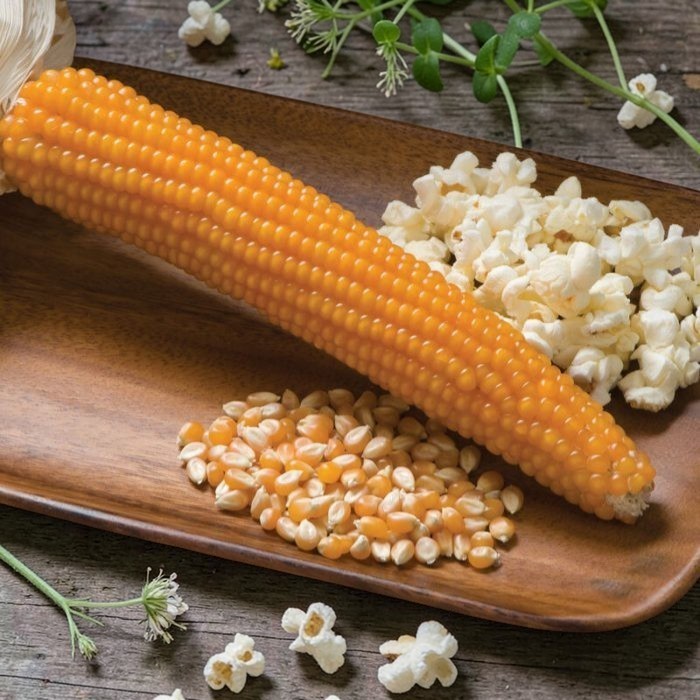 Yellow Popcorn Seeds 50 Non-GMO SEEDS Medium Popcorn Seeds