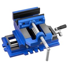 VEVOR Cross Slide Drill Press Vise 4 Inch 2 Way X-Y Axis Bench Vise Cast Iron