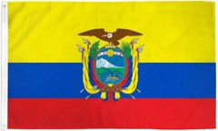 3×5 Ecuador Premium Quality Fade Resistant Flag 3’x5′ Banner Brass Grommets
