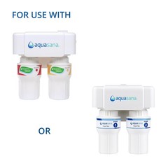 Aquasana Replacement Filter Housing Sump Fits Claryum 2-Stage Under Sink Water