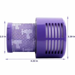 2-Pack HEPA Filters for Dyson V10 Cyclone, Animal, Absolute, SV12 | 969082-01
