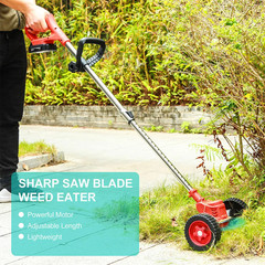 4-Cycle Grass String Trimmer Gasoline-Powered Gas Straight Shaft Weed Eater 31CC