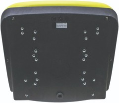 Uni Pro 223 Bucket Seat | Yellow Vinyl | Like Milsco XB150 | Multiple Mount