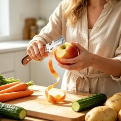 3 in 1 Multi-Functional Vegetable Peeler for Kitchen Stainless Steel Peeler