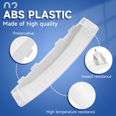 New Dryer Solid Door Handle White For GE Dryer #WE01X30378 #WE1M1068 #PS1177202