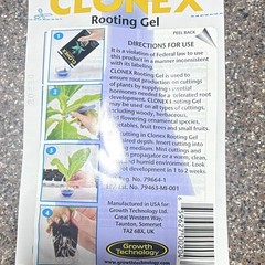 Clonex Rooting Gel Cutting & Rooting Hormone, 0.5 fl oz (15 ml) Packet
