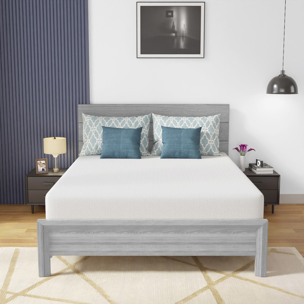 Gel Memory Foam Mattress with Breathable & Washable Soft Fabric Zippered Cover