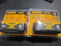 DEWALT DCB206-2 20V MAX XR Li-Ion Battery – 2 Pack