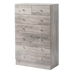 Farmhouse 7 Drawers Dresser for Bedroom Tall Chest of Drawers for Bedroom Home