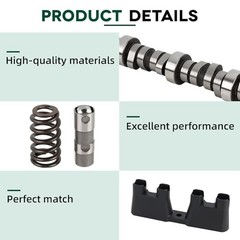 Stage 2 Camshaft Kit Compatible with 1997-2007 GM Chevy GMC LS Engines 5.3L