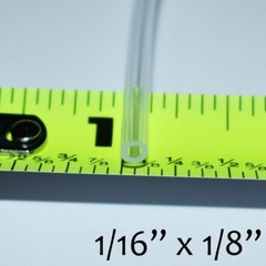 ULTRA CLEAR PURE SILICONE TUBING BY THE FOOT – ALL SIZES