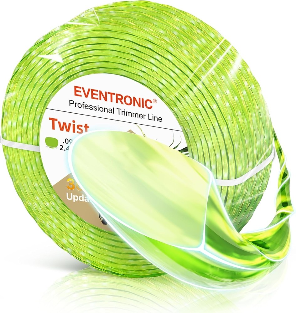 Weed Eater String, 095 Wacker String of 200-Feet, 0.5/1LB x .095in,Yellow