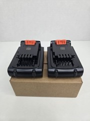BLACK+DECKER 20V MAX Lithium Battery 2-Pack LBXR20-OPE2 Genuine OEM 1.5Ah Batter