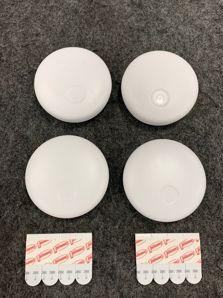 AIRTHINGS Space CO2 Mini White Indoor Air Quality Monitor, 312 Lot of 4