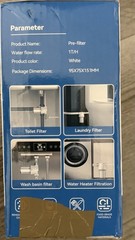 AQUPUVIR Pre-filter Water Filtration For Aqua Optima Evolve White 95x75x151mm