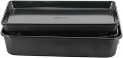 Stackable Nonstick Bakeware Set 8 Piece Baking Pan Set Oven Safe Carbon Steel