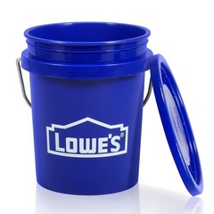 Lowe’s 0.4-quart BPA-Free Food-Grade Polypropylene Mini bucket Lid(s) Included.