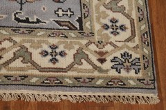 Oushak Oriental Accent Rug 4×6 Hand-knotted Wool Geometric Indian for Any Room