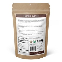 Organic Cloves Whole – Pure Clove Seed Spice – 16 OZ