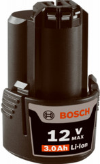 Bosch Lithium-Ion Battery – Li-Ion – 12V Max – 3.0 Ah – GBA12V30