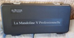 De Buyer France La Mandoline Professional Slicer with Case *New*