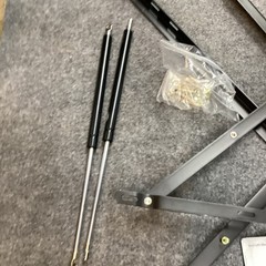 4.6 FT Bed Lift Mechanism, 176-264 Lbs Load Capacity, Lifting Gas Spring Set, He